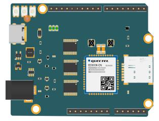 EC800X QuecDuino 开发板